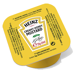 Jasa Internacional. Heinz. Tarrina Monodosis Miel y Mostaza