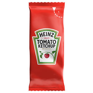 Jasa Internacional. Heinz. Monodosis Ketchup