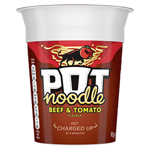 Jasa Internacional. Pot Noodle. Ternera y Tomate
