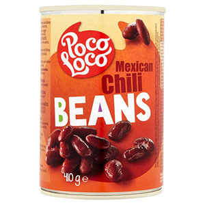 Jasa Internacional. Poco Loco. Mexican chili beans