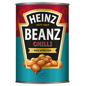 Jasa Internacional. Heinz. Baked Beans Hot Chili