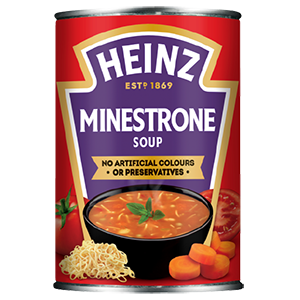 Jasa Internacional. Heinz. Minestrone Soup