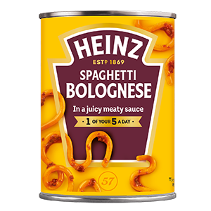Jasa Internacional. Heinz. Spaghetti Bolognese