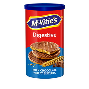 Jasa Internacional. McVitie’s. Digestivas Chocolate Con Leche Tubo