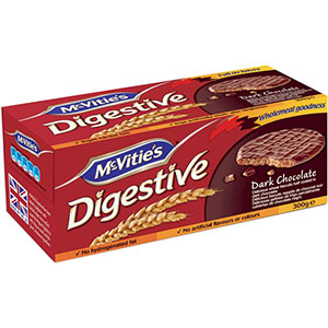 Jasa Internacional. McVitie’s. Digestiva Chocolate Negro
