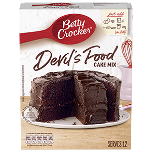 Jasa Internacional. Betty Crocker. Preparado para Tarta Devil´s Food
