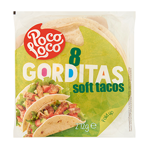 Jasa Internacional. Poco Loco. 8 Soft Tacos