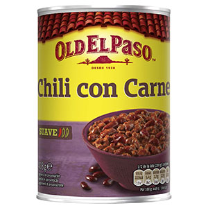 Jasa Internacional. Old El Paso. Chili con carne