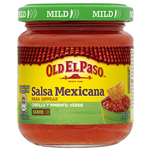 Jasa Internacional. Old El Paso. Salsa Mexicana Mini